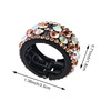 4 PACK Rhinestone Hair Claw Clips for High Ponytail Nonslip Shark Rhinestone Hair Clips Small Metal Shark Hairpins Hair