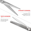 Kynup Hair Scissors Professional Hair Cutting Scissors Barber Scissors Thinning Shears for Hair Cutting Adults Women Hom
