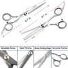 Kynup Hair Scissors Professional Hair Cutting Scissors Barber Scissors Thinning Shears for Hair Cutting Adults Women Hom