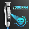 KEMEI Trimmer Cordless Hair Clipper for Men Professional Electric Beard Trimmers Barber Hair Cuttings Kit Zero Gapped T