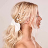 SWEETV 18Pcs Pearl Wedding Hair Pins Bridal Hair Pins Set Wedding Hair Accessories for Brides