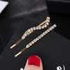 Liasun 24 Pieces Elegant Rhinestone Bobby Pin Metal Hair Clips Crystal Hair Pin Decorations Hair Accessories for Women G