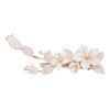 AW BRIDAL Flower Hair Clip for Wedding Hair Comb Barrette Bridal Hair Pieces Wedding Hair Accessories for Women Girls Go