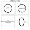 JIANYI 1200 Pack Mini Rubber Bands Soft Elastic Bands Small Tiny Hair Ties for Toddlers Kids Audits Ponytails Braids Wed