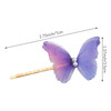 10 Pcs Purple Butterfly Hair Clips Pearl Fabric Fashionable Bobby Pins NonSlip Barrette Kawaii Hair Accessories for Girl
