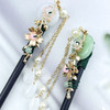 4 Pcs Japanese Chinese Hair Stick Retro Wooden Hairpin Flower Hair Chopsticks Vintage Hanfu Pins Headdress Classic Hair