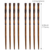 12 Pcs Vintage Wood Hair Sticks Bamboo Shape Hair Chopsticks Japanese Chinese Hairpin Decorative Retro Hair Forks Hanfu