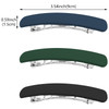 3 Pcs Matte French Hair Clips Flat Hair Barrettes Strong Hold Vintage Hair Clips Cute Hair Styling Clips Metal Snap Hair