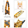 4 PACK Cat Hair Clips Cute Cat Barrettes Fashion Alligator Clip Hair Cat Hair Clips for Women