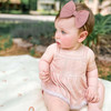 YanJie 45 Nylon Bow Headbands for Baby Girls Handmade Tied Bows Hair Accessories for Infants and Toddlers 10 Pieces