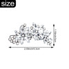 4 PACK Rhinestone Bridal Hair Clip Crystal Flower Wedding Barrette Elegant Bridal Hairpins Hair Accessories for Women Gi