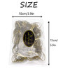 Dofash 200Pcs Hair Rubber Bands No Damage Large Hair Rubber Bands Durable Soft Elastic Hair Ties Ponytail Holders for Wo