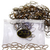 Dofash 200Pcs Large Rubber Bands for Hair No Damage Durable Hair Elastics Soft Elastic Hair Ties Ponytail Holders for Wo