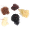 WeKen Pack of 100pcs Hair Nets Invisible Elastic Edge Mesh 50cm 20 Dark Brown
