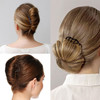 8 Pieces Hair Side Combs Metal Hair Fork Clip Hair Pins for Buns Hair Updo UShape Hair Sticks for Women Hair Styling Too
