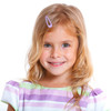 Cinaci 120 Pack in 30 Assorted Candy Color Antislip 2 DIY Metal Snap Hair Clips Barrettes Hair Accessories for Toddlers