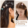 Mistofu 12Pcs Small Hair Claw Clips Mini Hair Claw Clips for Girls and WomenStylish Thin Hair Accessories Classic Hair C