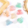 Mistofu 12Pcs Small Hair Claw Clips Mini Hair Claw Clips for Girls and WomenStylish Thin Hair Accessories Classic Hair C