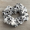 Soccer Scrunchie Soccer Hair Accessories for Girls Premium Velvet No Crease Soccer Hair Scrunchies Gift for Girls Soccer