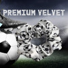 Soccer Scrunchie Soccer Hair Accessories for Girls Premium Velvet No Crease Soccer Hair Scrunchies Gift for Girls Soccer