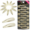 Dofash 5CM2IN Blonde Christmas Hair Clips for Thick Hair Metal Snap Barrettes Hair Grips Hair Accessories for Women 12 C