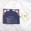 MYOSPARK Hair Stylist Gift Hair Dryer Earrings Hairdresser Gift Hair Stylist Jewelry Stylists Graduate Gift Cosmetology