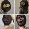 8 PACK Flower Alligator Hair Clips Matte Curved Hair Claw No Slip Hair Clips Volume Strong Hold Clip Hair Claw Hair Acce
