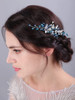 JWICOS Crystal Bride Wedding Hair Comb Rhinestone Bridal Hair Clip Glitter Wedding Hair Accessories for Women and Girls