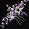 JWICOS Crystal Bride Wedding Hair Comb Rhinestone Bridal Hair Clip Glitter Wedding Hair Accessories for Women and Girls