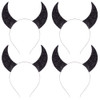 Halloween Devil Headband Devil Horns Headbands Hair Bands Devils Ears Headpiece Women Devil Hairband Hair Hoops Party De