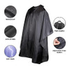 Omvoina Professional Hair Cutting Cape with Adjustable Snap Closure Salon Barber CapeWaterproof Hairdressing Salon Cape