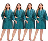 PERFEHAIR Salon Client Gown Cape Pack of 4 Hairdressing Robes Smock for Hair Stylist to Hair Cutting Hair Coloring Makeu