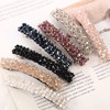 Jakeni Elegant Hair Clips Fashion Hair Barrettes for Women and Girls Sparkly Glitter Rhinestones Flowers Hairpin French