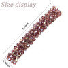 Jakeni Elegant Hair Clips Fashion Hair Barrettes for Women and Girls Sparkly Glitter Rhinestones Flowers Hairpin French