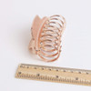 Numblartd Fashion Vintage Metal Alloy Large Hair Jaw Clips Hair Clamp Women Hair Updo Grip Hair Claw Shark Clip Hair Acc