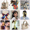 Leeven 3 Pieces Satin Edge Laying Scarf for Lace Wigs Non Slip Printed Headband Scarf for Hair Wrapping At Night 57x55 S