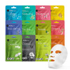 Celavi Essence Facial Sheet Face Mask Variety Set Classic Authentic Korean Moisturizing Skincare 12Packs