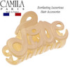Camila Paris CP3045 French Hair Clip for Women 2 inch Girls Hair Claw Clips Jaw Ivory Fashion Durable and Styling Hair A