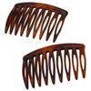 Camila Paris CP2949 French Hair Side Comb Small Tortoise Shell French Twist Hair Combs Decorative Strong Hold Hair Clips