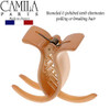Camila Paris CP2205 French Hair Clip for Women Nude 3 Teeth Ponytail Holder Girls Hair Claw Clips Jaw Fashion Durable St