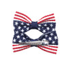 Aysekone 2 PcsPack Girls American Flag Hair Bow Hair Clips Fourth of July Hair Accessories Patriotic Hair Bows Hairgrips