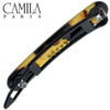 Camila Paris CP2800 French Hair Barrette Clip for Girls Handmade Tokyo MetalFree Closure Strong Hold Grip Hair Clips for