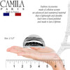 Camila Paris CP2412 French Hair Clip for Women Thick Hair for Long Curly Wavy Hair Girls Hair Claw Clips Jaw Durable Sty