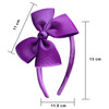 SIQUK 28 Pieces Bow Headbands Grosgrain Ribbon Headband with Bow Hair Bows Hair Bands for Girls 28 Colors