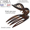 Camila Paris CP2372 2PK French Hair Clips Large Slide Hair Clips for Volume Hair Strong Hold No Slip Grip Girls Hair Cla