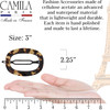 Camila Paris CP2793 French Hair Barrette Clip for Women Handmade Tokyo Slidein MetalFree Closure Strong Hold Grip Hair C