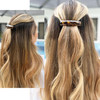 Camila Paris CP2756 French Hair Barrette Clip for Girls Tokyo Rubberized Metal Clasp Strong Hold Grip Hair Clips for Wom