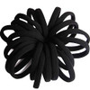 20 PCS Large Hair Ties for Thick Hair Black Hair Bands for Women Men and Girls No Damage Stretchy Ponytail Holders for B