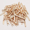 Qearl 50 Pieces 236 Inch DIY Alligator Hair Clips Gold Hair Clips with Teeth for Bows DIY Accessories Salon and Baby Gir