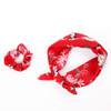 Numblartd 5Pcs Satin Silk Elastic Hair Scrunchies Ponytail Holder Women Fashion 2 in 1 Hair Ties Rope Hair Scarves Hair